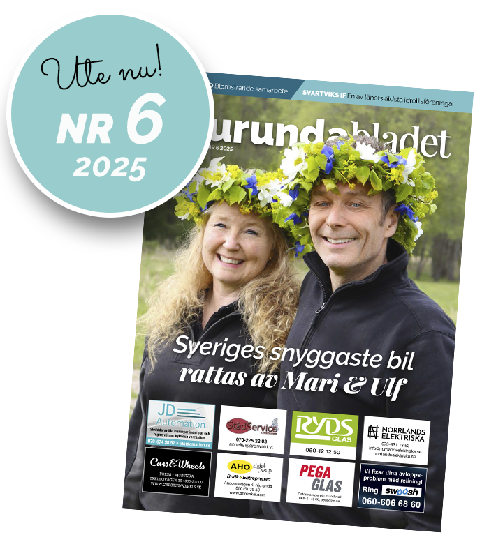 Njurundabladet juli & augusti 2025
